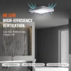 Bathroom Exhaust Fan, Ceiling, 120V - view 6