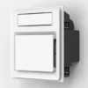 Bathroom Exhaust Fan, Ceiling, 220V, 3-Year - view 3