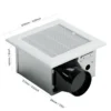 Bathroom Exhaust Fan, Ceiling, Wall, 50-100, CFM - view 3