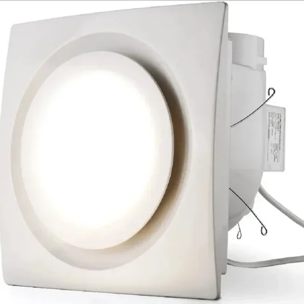 Bathroom Exhaust Fan, LED, Ceiling