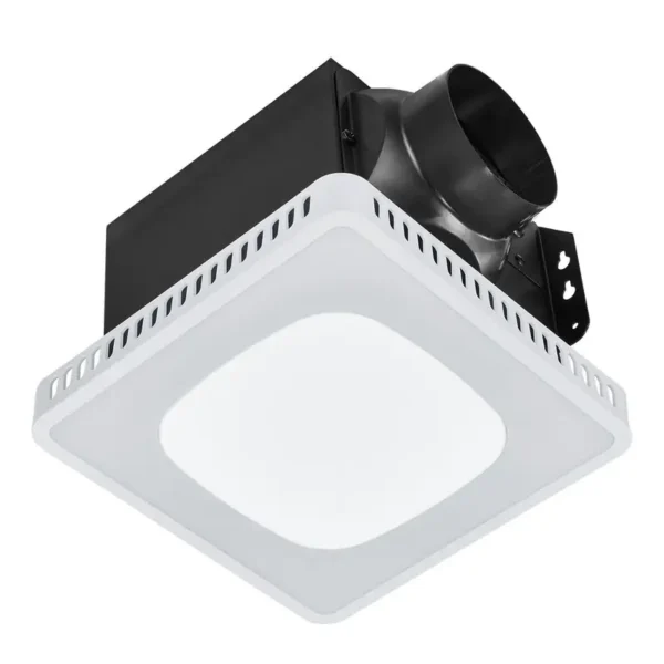 Bathroom Exhaust Fan, RGB, LED, 80-130, CFM - view 3