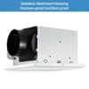 Bathroom Exhaust Ventilation Fan, 110, CFM, Ceiling - view 6
