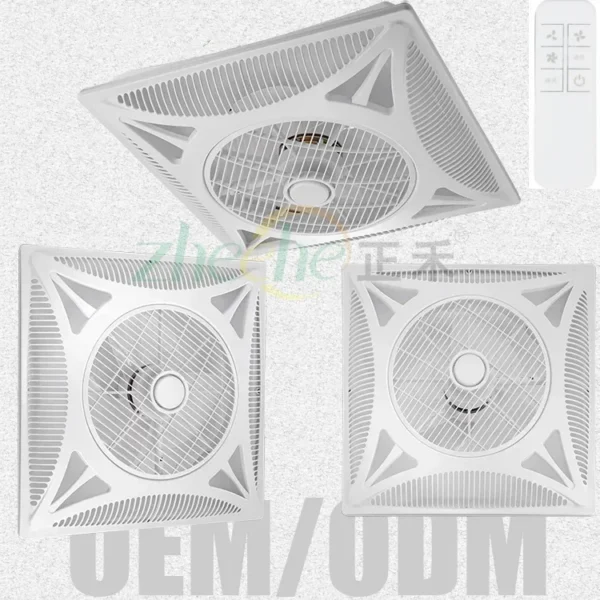 Bathroom Extractor, Ceiling, Electric, Plastic - view 3