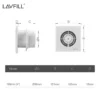 Bathroom Fan, 110V, Electric - view 2
