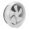 Bathroom Kitchen Exhaust Fan, 220-240V, 6-Inch, Plastic, Wall - view 2