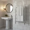 Bathroom Towel Warmer, Wall, Aluminum, NO - view 2