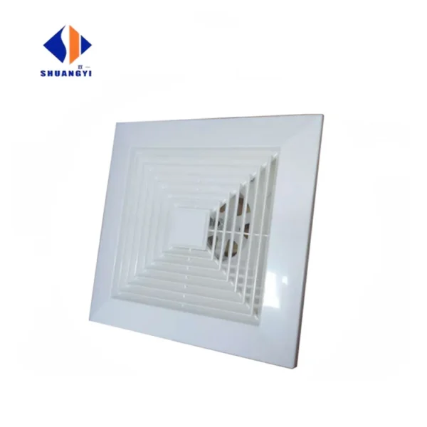 Bathroom Ventilation Air Extractor, Plastic, Ceiling