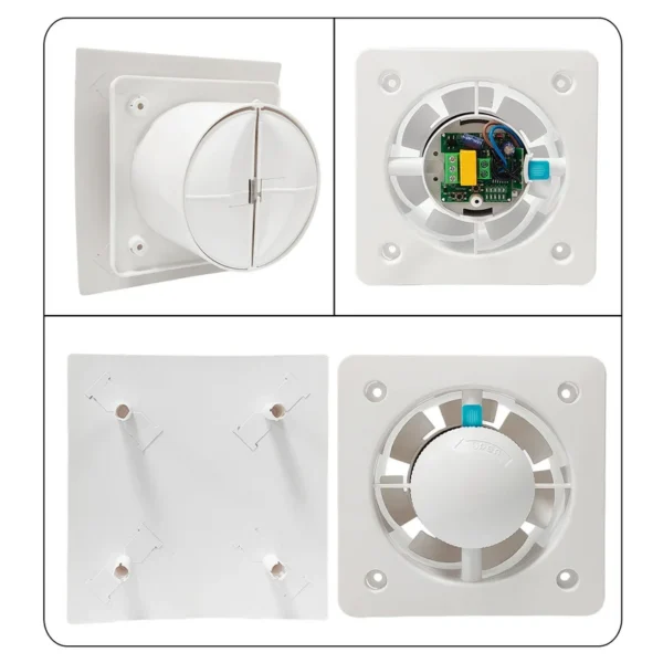 Bathroom Ventilation Exhaust Fan, 220V, 50Hz - view 2