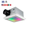 Bathroom Ventilation Exhaust Fan, 50-80-100, CFM, Ceiling