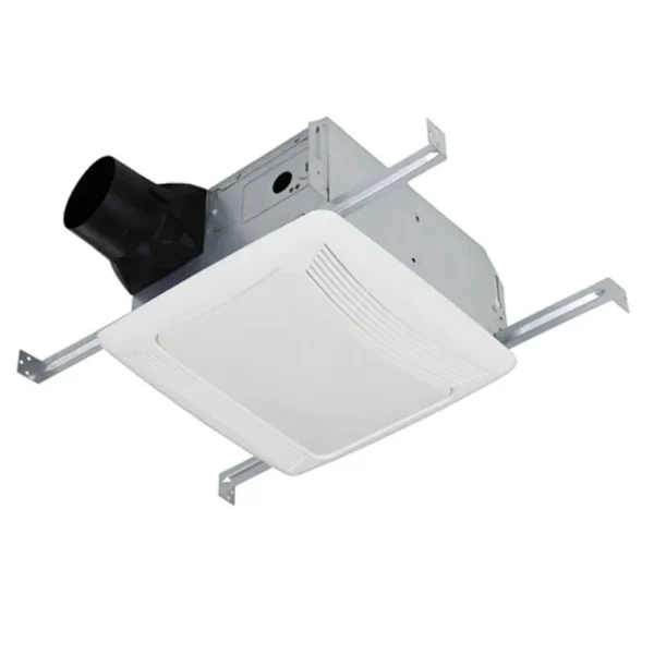 Bathroom Ventilation Fan, 100CFM, Electric, Plastic
