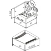 Bathroom Ventilation Fan, 100CFM, Electric, Plastic - view 2