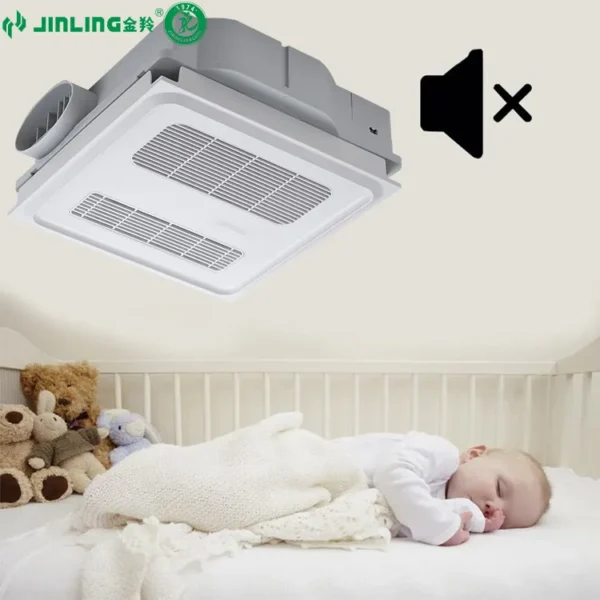 Bathroom Ventilation Fan, Ceiling, welcome to consult, Plastic - view 4