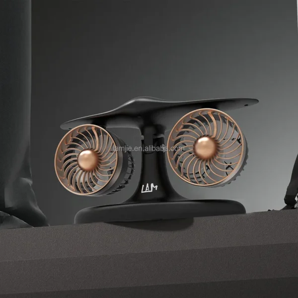 Battery Desktop Fan, Portable, 5V, USB - view 5