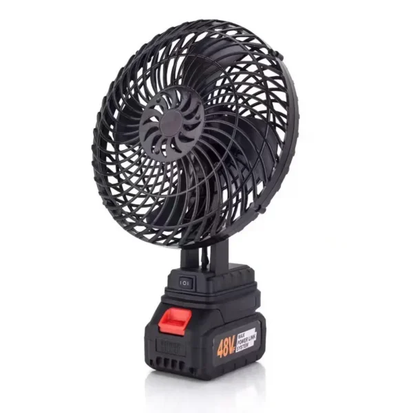 Battery Mini Electric Fan, Portable, 21V~48V, Lithium battery