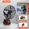 Battery Mini Electric Fan, Portable, 21V~48V, Lithium battery - view 2