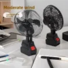 Battery Mini Electric Fan, Portable, 21V~48V, Lithium battery - view 3