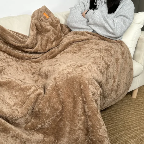 Battery Wifi Electric Blanket, 12V, Velvet