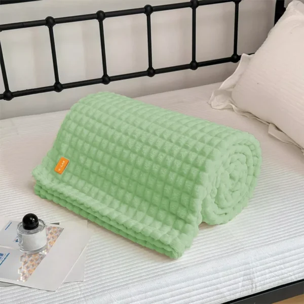 Battery Wifi Electric Blanket, 12V, Velvet - view 2