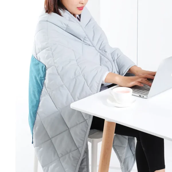 Battery Wifi Electric Blanket, 12V, Velvet - view 4