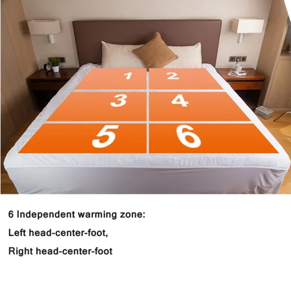Bed Electric Thermal Blanket, 200, Polyester - view 4