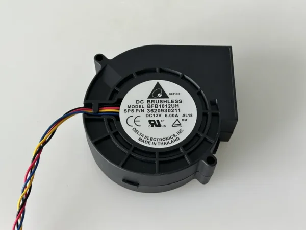 Bfb1012h Axial Flow Fan, Brushless, 12V, 3200RPM-7500RPM - view 3