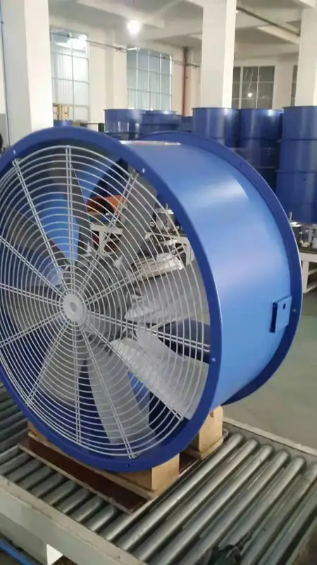 Bidirectional Circulating Duct Fan, 800MM, 3000W, Aluminum - view 2