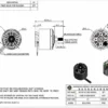 Bl3120w Outer Rotor Motor, 24V, IP54, 19969RPM, UAV - view 5