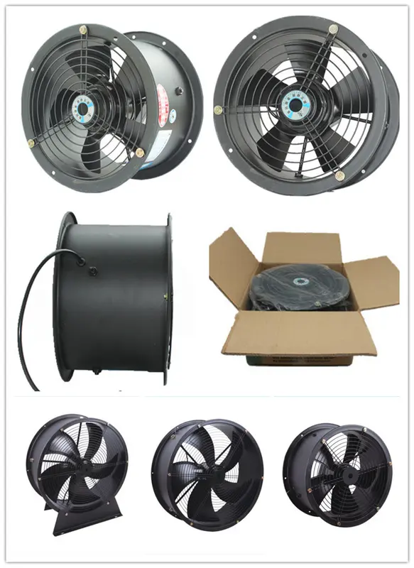 Black Drum Exhaust Fan, 600mm, AC 220V~240V, 10800m³ - view 5