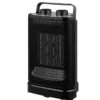 Black Electric Fan, 1500W, PTC, 249