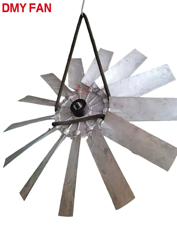 Blade Aluminum Axial Fan, Ducted, Aluminum Alloy - view 2