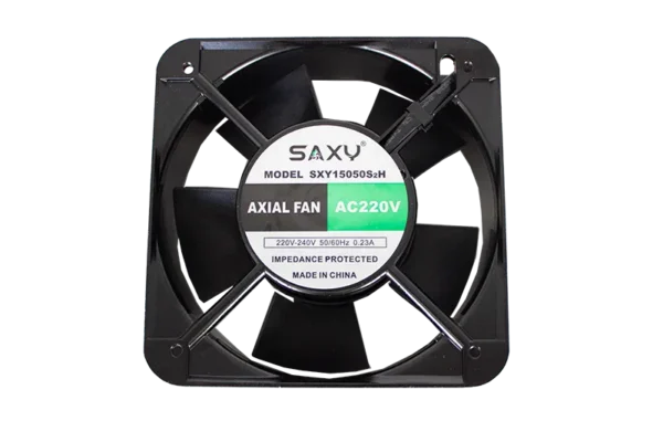 Blade Axial Duct Fan, Plastic, 380 V, 155~170 CFM - view 2