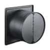 Blade Axial Exhaust Fan, 12-Inch, Stainless, Steel, Wall - view 2