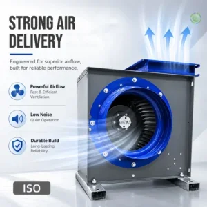 Blade Centrifugal Cabinet Fan, 220 V, Metal