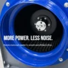 Blade Centrifugal Cabinet Fan, 220 V, Metal - view 4