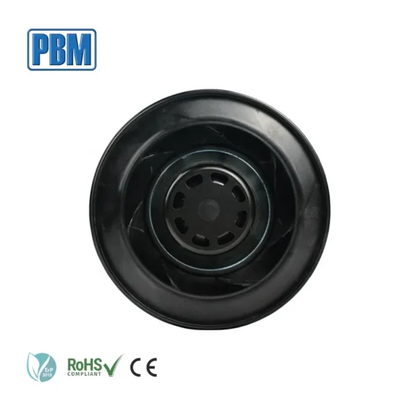 Blade Centrifugal Cooling Fan, IP55, 230V, 190mm, Plastic - view 3