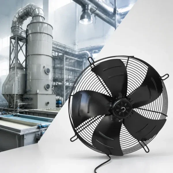 Blade External Rotor Motor, Steel, 380 V, 5100m³