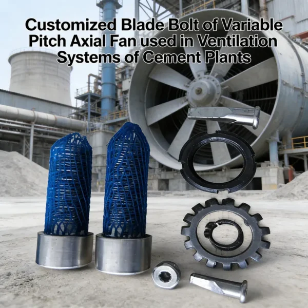 Blade-specific Screw Axial Fan, Steel, Variable Pitch - view 3