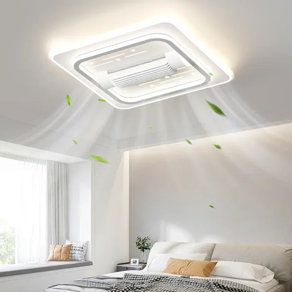 Bladeless Ceiling Fan, 3CCT, LED - view 3