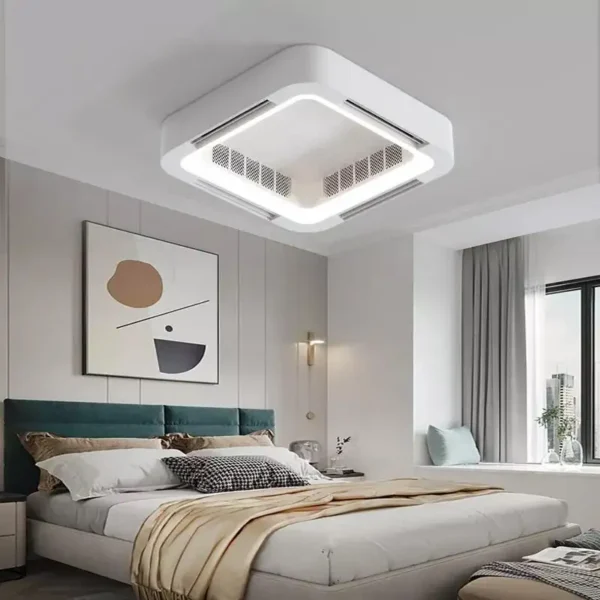 Bladeless Ceiling Fan, LED, APP - view 2