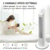 Bladeless Electric Tower, 220V, 220-240, 45 - view 5