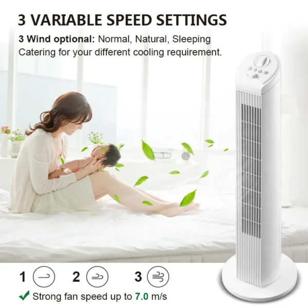 Bladeless Electric Tower, 220V, 220-240, 45 - view 5
