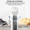 Bladeless Electric Tower, 220V, 220-240, 45 - view 6