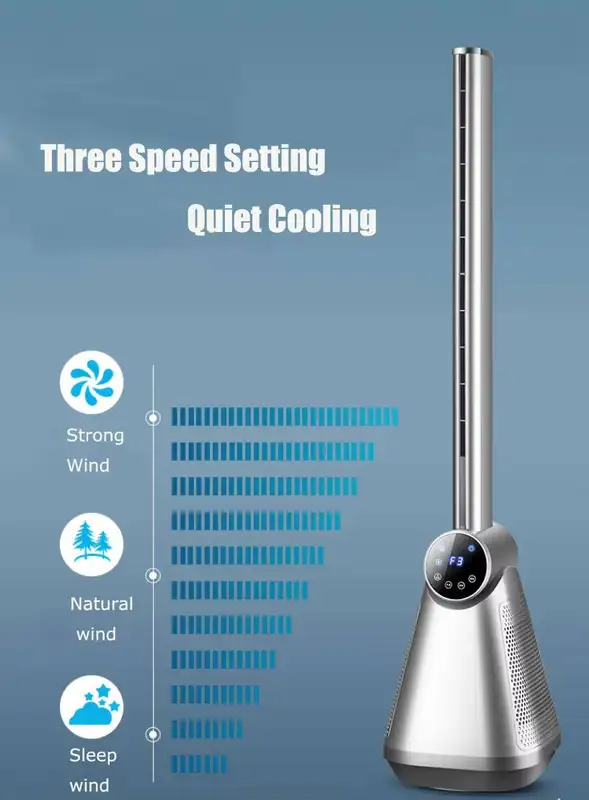 Bladeless Fan, 39inch, 3-Speed - view 5