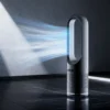 Bladeless Pedestal Fan, Portable, 8-Speed, 55dB