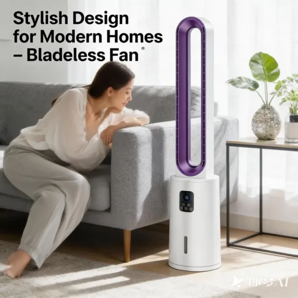 Bladeless Tower, 70W, 70W(0.09hp), Plastic - view 2
