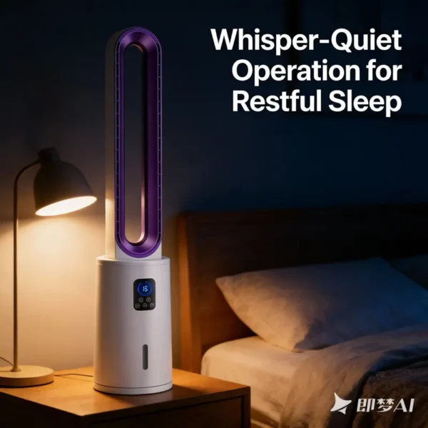 Bladeless Tower, 70W, 70W(0.09hp), Plastic - view 5