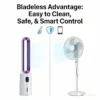 Bladeless Tower, 70W, 70W(0.09hp), Plastic - view 6
