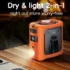 Bladeless Walk Fan, Brushless, USB, 8000mAh
