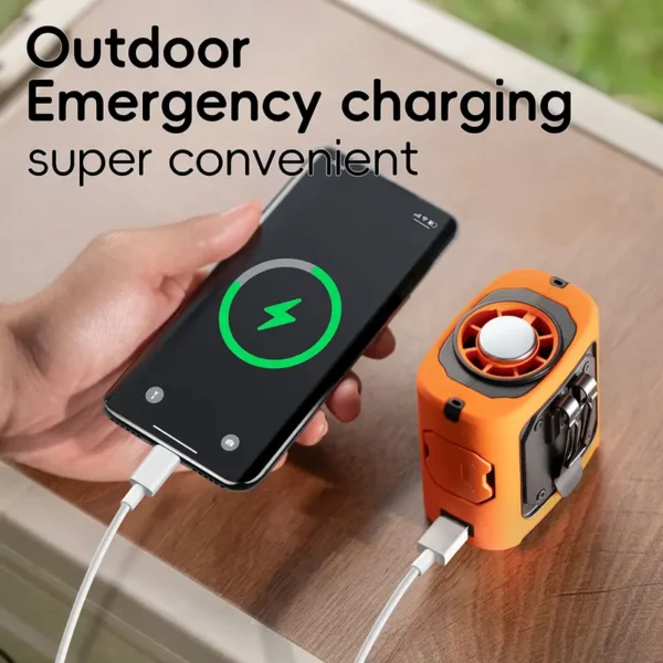 Bladeless Walk Fan, Brushless, USB, 8000mAh - view 4
