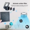 Bladeless Wall Fanmodern, Waterproof, Plastic - view 2
